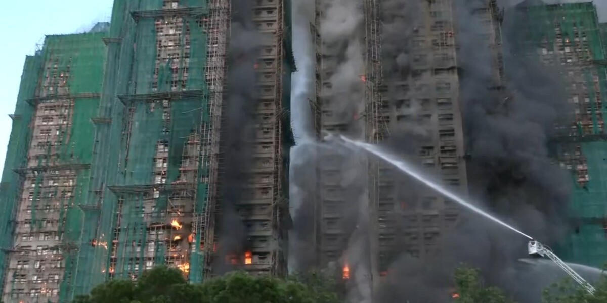 Hong Kong residential fire kills at least 128 people